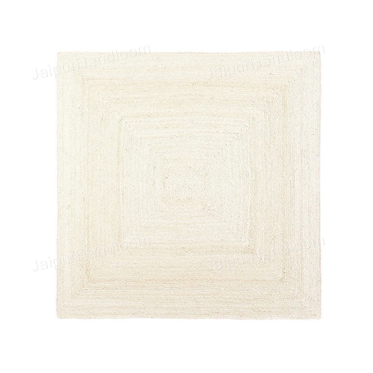 Ivory Jute Rug 8'x10', Braided Off White Jute Rug Runner 4'x6', Jute Rug for Hallway