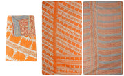vintage sari twin kantha bed cover