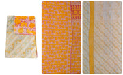 applique cotton kantha blanket