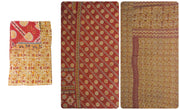 bohemian twin size kantha bedding bed cover