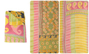 hand stitched twin size kantha bedding