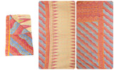 indian fair trade kantha blanke throw