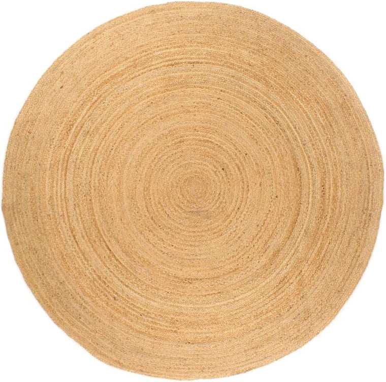 Jute Round Area Rug | Round Jute Rug | Jute Floor Mat | Round Rugs Online