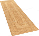 Natural Fiber Jute Rugs for Entryway Heavy Traffic Runner Rugs for Hallway 2'x20'