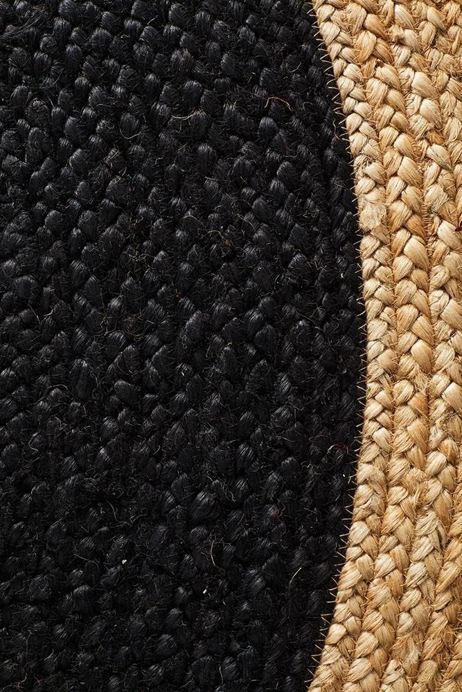 Natural Fiber Round Jute Area Rug Handmade Boho Charm Farmhouse Jute Rugs 