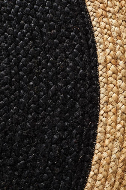 Natural Fiber Round Jute Area Rug Handmade Boho Charm Farmhouse Jute Rugs 
