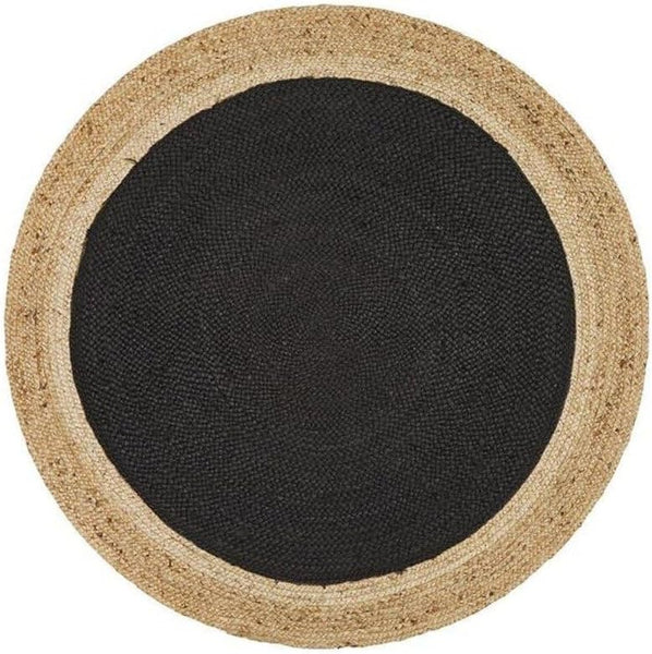 Natural Fiber Round Jute Area Rug Handmade Boho Charm Farmhouse Jute Rugs 