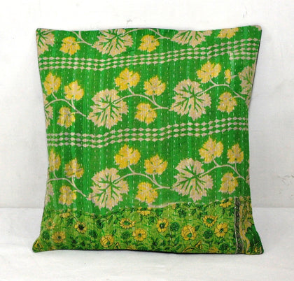 indian handmade kantha cushion covers boho decorative throw pillows for couch