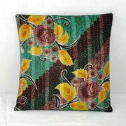 floral kantha cushion cover bohemian outdoor furniture pillow covers