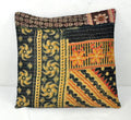 16" Tropicana sofa cushions and pillows indian kantha throw pillow covers