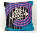 16X16 handmade sofa cushion covers vintage kantha throw pillow covers