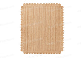 Natural Jute Scalloped Rug Jute Sisal Carpet Handwoven Rug Seagrass Runner