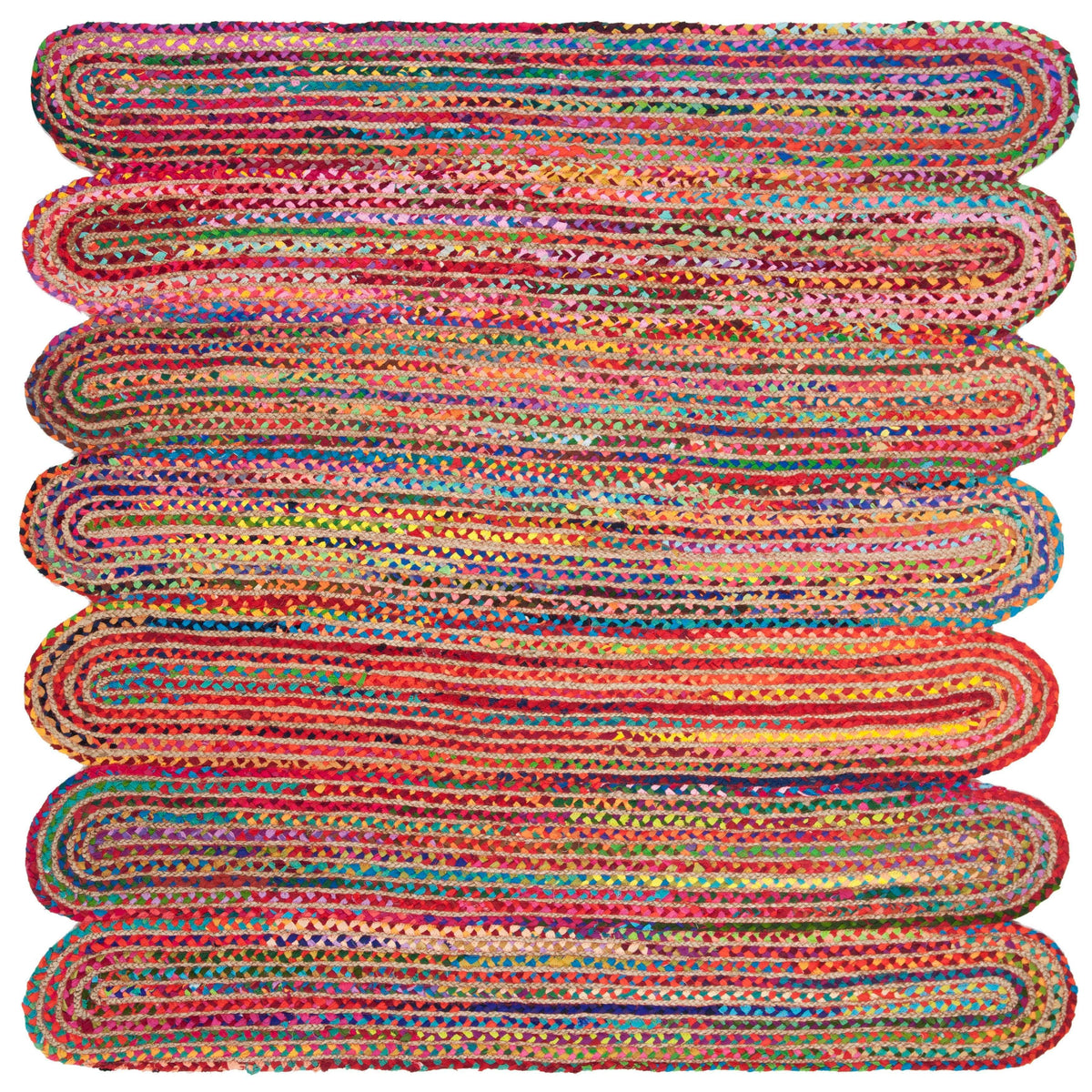 Cotton Area Rug, Braided Rug, Woven Cotton Rug, Cotton Runner Rug