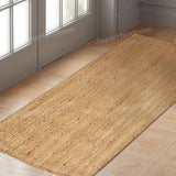 Seagrass Jute Runner for Hallway 2.5x24 Feet Hemp Stair Runner 3'x20'