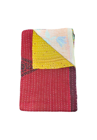 twin size kantha quilt
