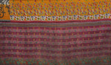 bohemian twin size kantha sofa throw