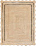 Wavy Scalloped Rug Wavy Edge Rug Jute Scalloped Runner Seagrass Area Rug