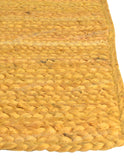 Yellow Jute Rug 10'x14' for Living Room Braided Hemp Jute Carpet 5'x8'