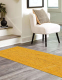 Yellow Jute Stair Runner 2.6'x20' Heavy Traffic Jute Runner for Hallway 3'x30'