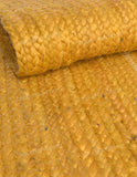 Yellow Jute Stair Runner 2.6'x20' Heavy Traffic Jute Runner for Hallway 3'x30'