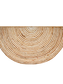 Half Round Jute Rug | Half Moon Doormat | Half Circle Doormat | Welcome Doormat