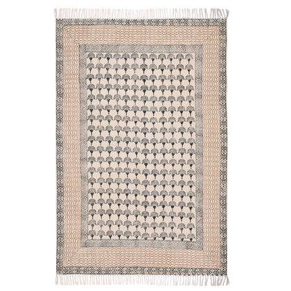 Washable Area Rug, Home Washable Rug, Cotton Runner Rug, Tree of life Pattern Rug