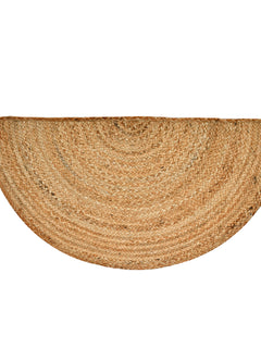 Half Round Jute Rug | Half Moon Doormat | Half Circle Doormat | Welcome Doormat