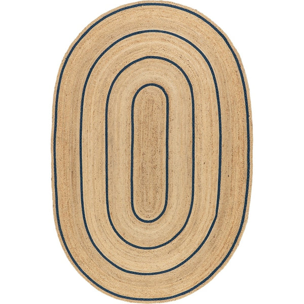 Large Oval Rug for Living Room, Braided Oval Rug 9'x12', Jute Oval Doormat, Oval Floor Carpet