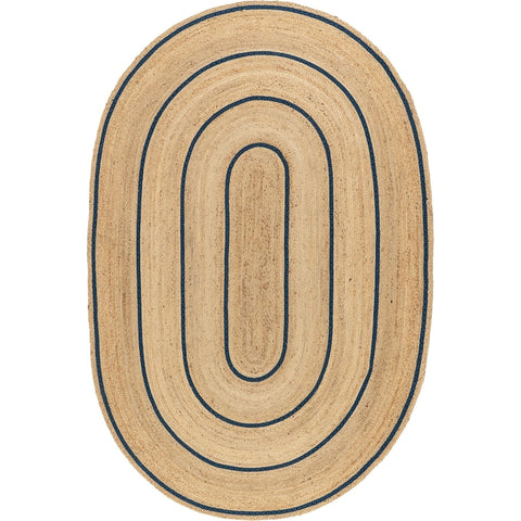 Large Oval Rug for Living Room, Braided Oval Rug 9'x12', Jute Oval Doormat, Oval Floor Carpet