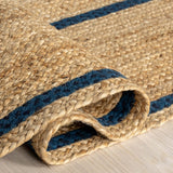 Large Oval Rug for Living Room, Braided Oval Rug 9'x12', Jute Oval Doormat, Oval Floor Carpet
