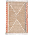 Washable Cotton Rug, Washable Area Rug, Hand Block Print Rug, Washable Hall Runner