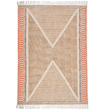 Washable Cotton Rug, Washable Area Rug, Hand Block Print Rug, Washable Hall Runner