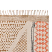 Washable Cotton Rug, Washable Area Rug, Hand Block Print Rug, Washable Hall Runner