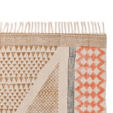 Washable Cotton Rug, Washable Area Rug, Hand Block Print Rug, Washable Hall Runner