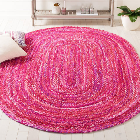 Braided Oval Area Rug 6'x8' Premium Quality Oval Carpet for Living Room 8'x10'