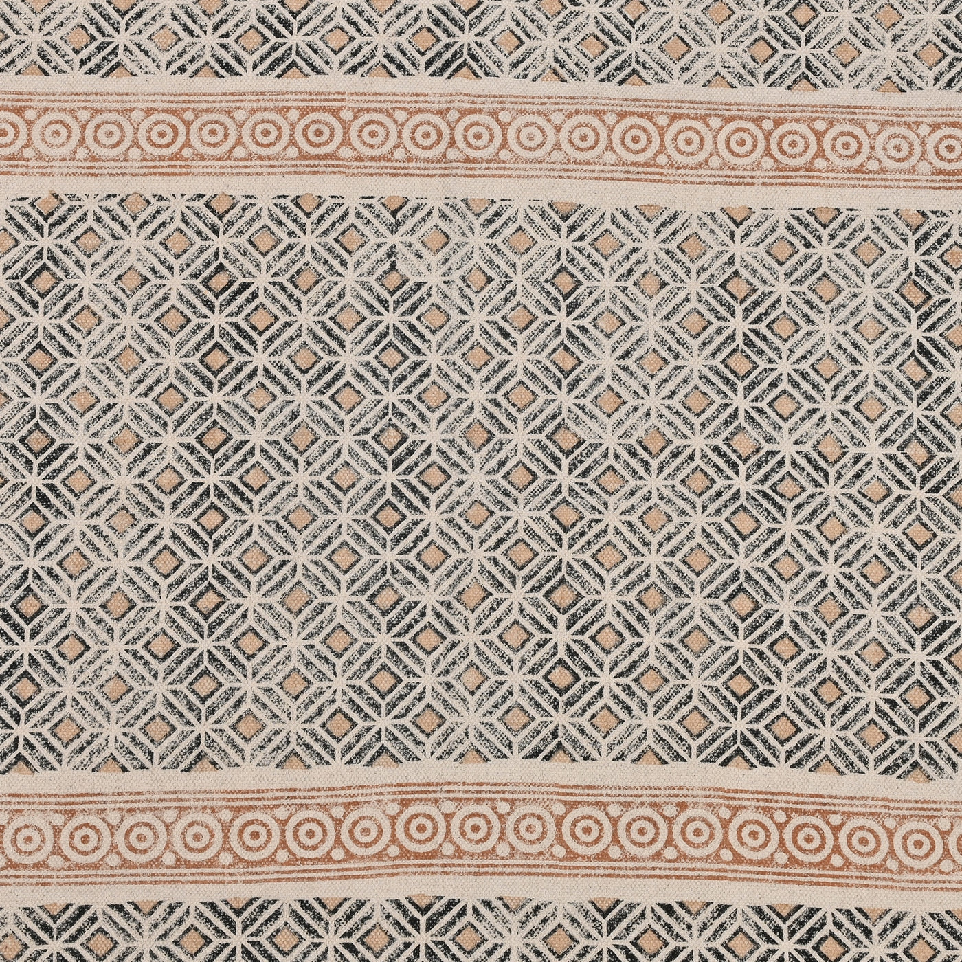 Cotton Area Rug for Living Room/Dining Room, Washable Cotton Rug, Non Slip Bath Rug