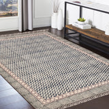 Bohemian Cotton Rugs, Washable Area Rug, Cotton Kitchen Runner, Cotton Hall Runner