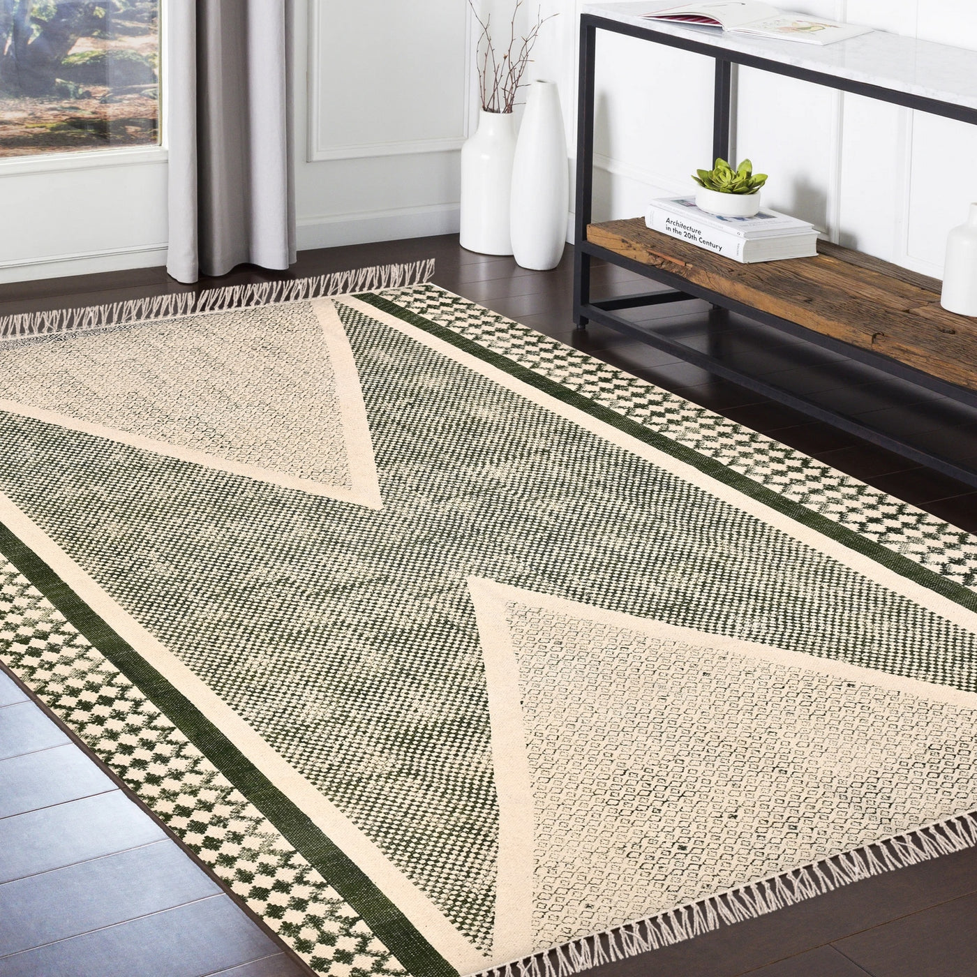 Machine Washable Rug, Cotton Floor Carpet, Washable Area Rug, Cotton Kitchen Rug