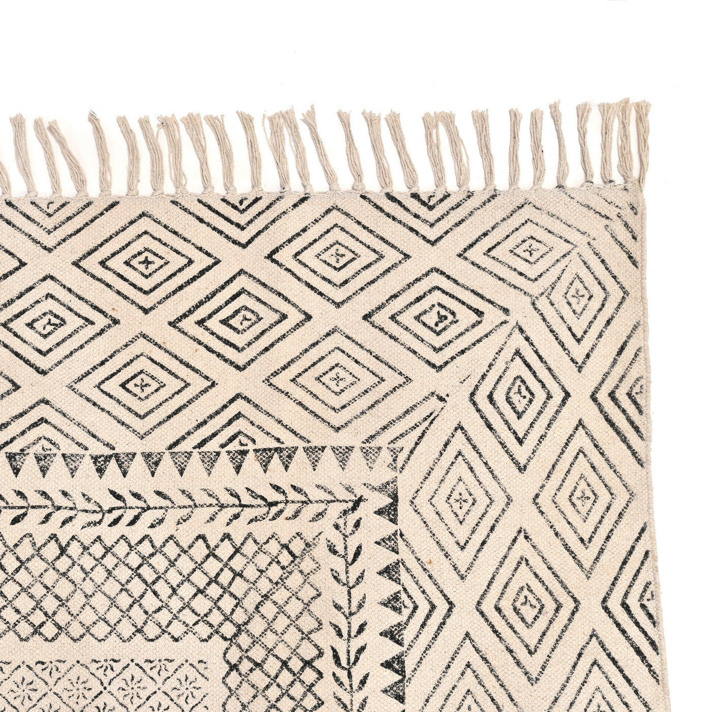 Modern Decor Rugs, Cotton Area Rug, Washable Indoor Rugs, Cotton Kitchen Rug