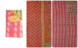 twin size kantha bed cover