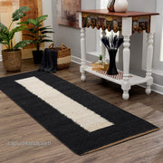Jute Stair Carpet Boho Stair Runner Rug Thin Stair Mat for Wooden Steps Non Slip Sole Step Rug Jute Runner Rug Custom Size Runner
