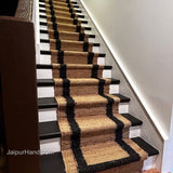 Stair Runner Rugs Stair Carpet Stair Treads Non Slip Carpet for Wooden Steps