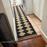 Custom Size Hallway Runner Seagrass Stair Runner Anti Slip Treads for Wooden Steps