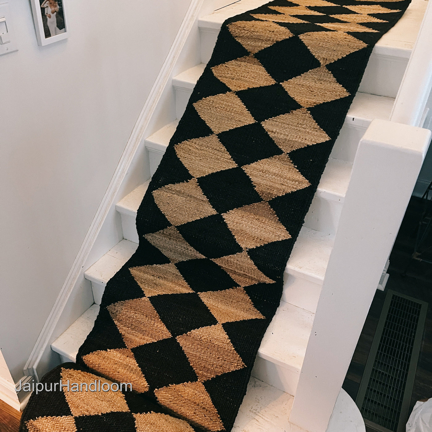 Custom Size Stair Runner Rugs Non Slip Stairs Carpet for Wooden Steps