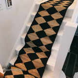 Custom Size Stair Runner Rugs Non Slip Stairs Carpet for Wooden Steps