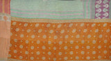 twin size kantha bedspread