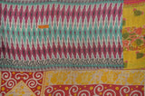 vintage kantha quilt throw