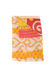 paisley kantha throw quilt