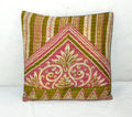 indian sari kantha pillows for couch bohemian patio cushions on sale