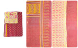 premium quality vintage kantha quilt throw